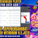 Bukti WD Rp9.500.000 Joker768 dari Sweet Bonanza 1000