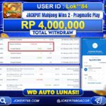 BUKTI JP JOKER768 MAHJONG WINS 2 PRAGMATIC PLAY WD 4.000.000 AUTO LUNAS